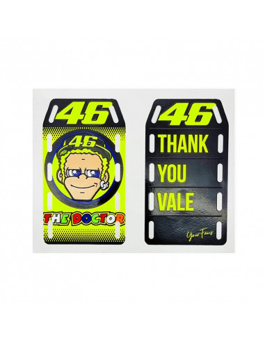 Stickers Valentino Rossi Thank You Vale