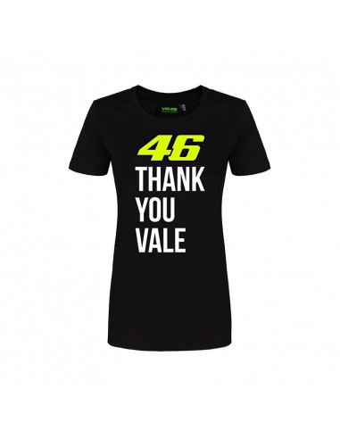 T-shirt Valentino Rossi Thank You Vale pour Femme