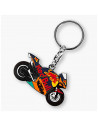 Porte clé KTM Red Bull moto avec jeton de caddie