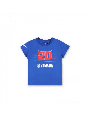 T-shirt enfant Yamaha Fabio Quartararo bleu 2023 2333904