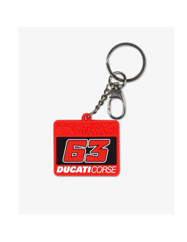 Porte Clé Ducati Francesco Bagnaia 63